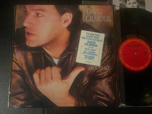 DAVID GILMOUR About Face LP pink floyd Columbia – FC 39296 in SHRINK w/ HYPE EX