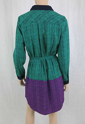 ROMEO AND JULIET COUTURE Button Front Shirt Dress Belt Long  display picture 2