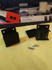 NCE 3D printed mounting bracket for NCE Dual Relay panel lot of 2