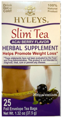25 Slim Tea Herbal Supplement Help Promote Weight Loss control de ...