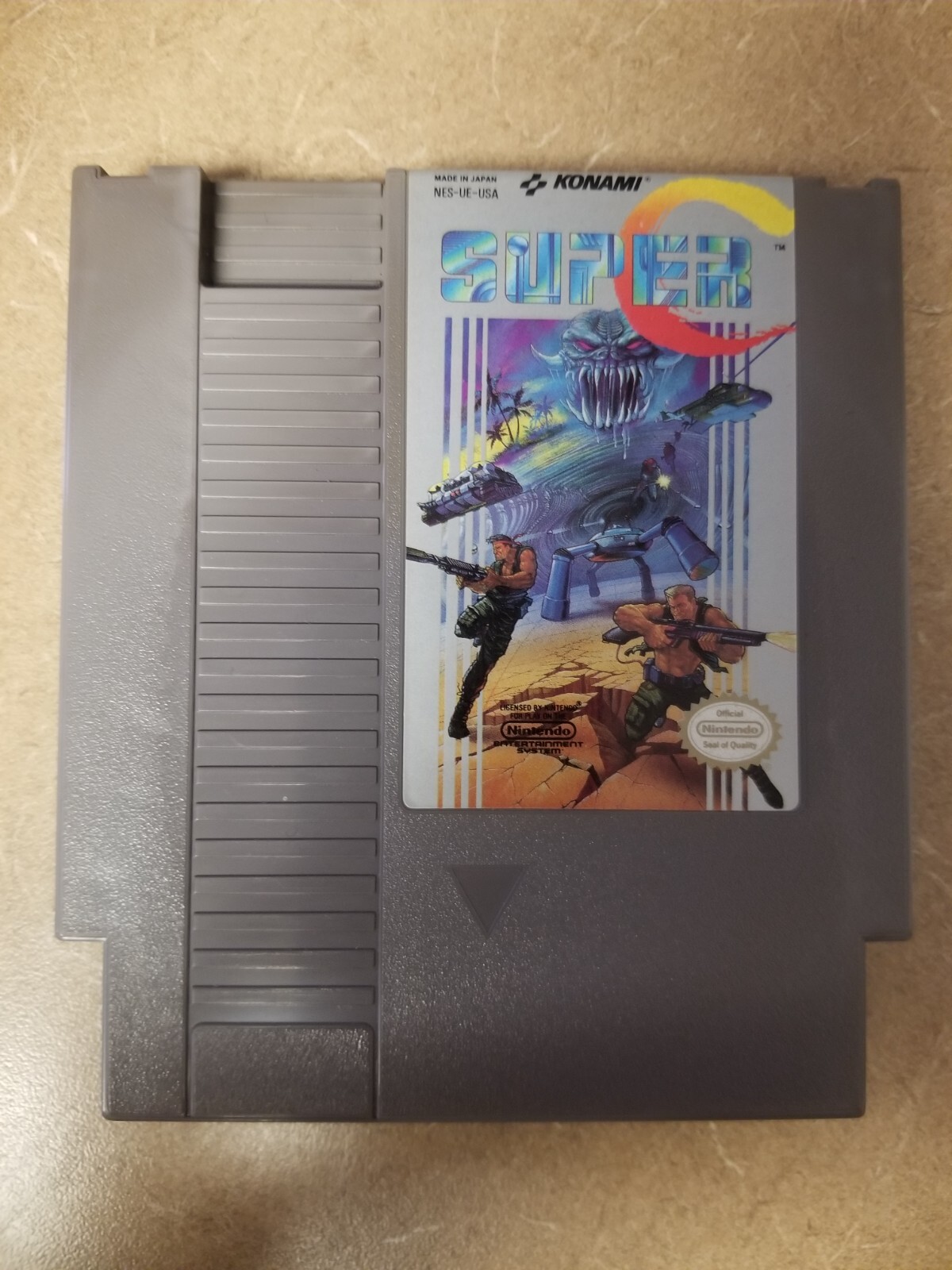 NES games: super c