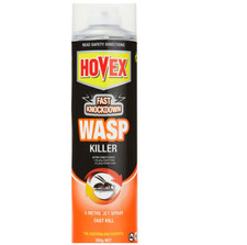 Hovex 350g Fast Knockdown WASP KILLER  5m jet spray  Made in Australia *