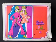 BARBIE and P. J. SLEEP N' KEEP CASE VTG 1970 Mattel 5151 made in USA California