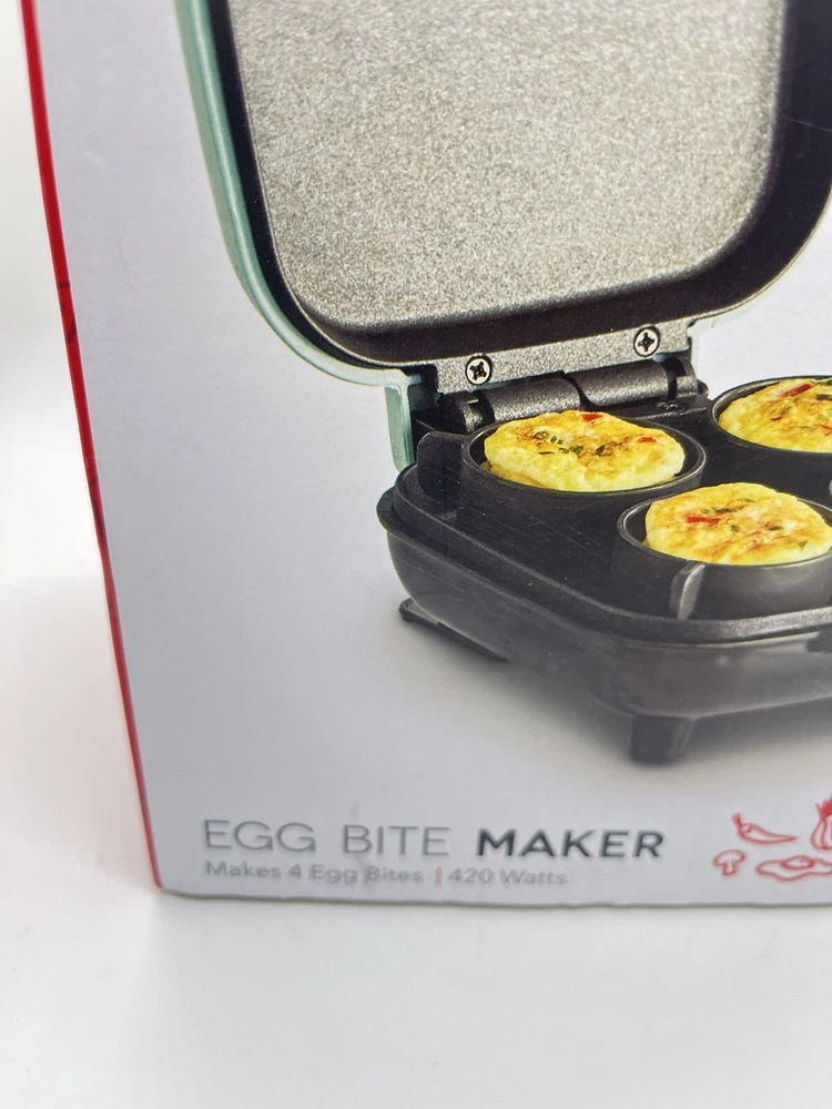 Dash Egg Bite Maker Countertop Egg Cooker Teal -