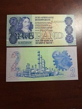 World Paper Money - South Africa 2 Rand ND 1981-83 P118 @ Crisp UNC