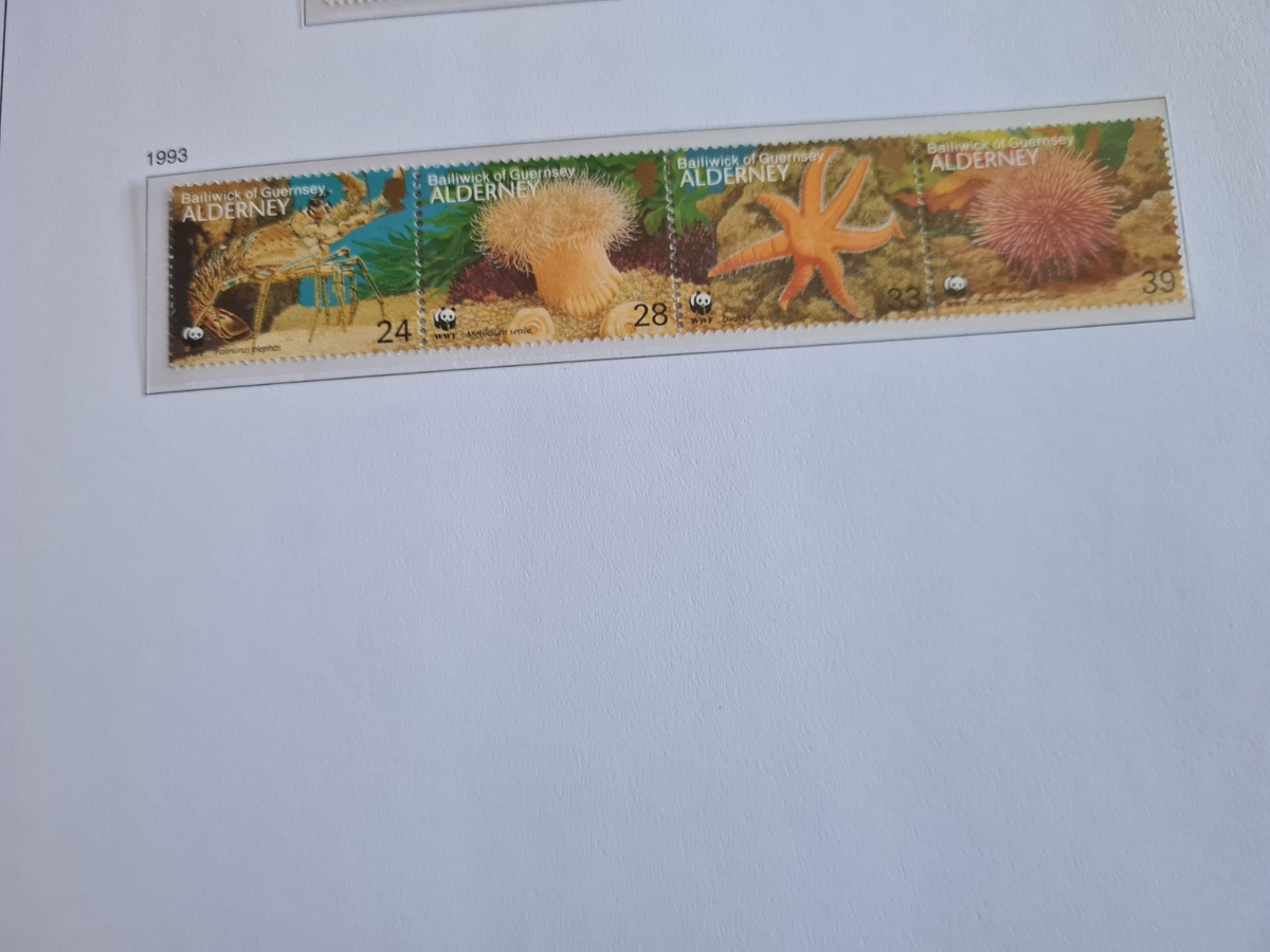 ALDERNEY 1993 SG A56-A59 ENDANGERED SPECIES MNH | eBay UK