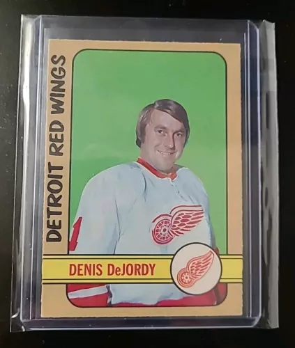1972-73 O-Pee-Chee Denis DeJordy #184 Uer Error Card