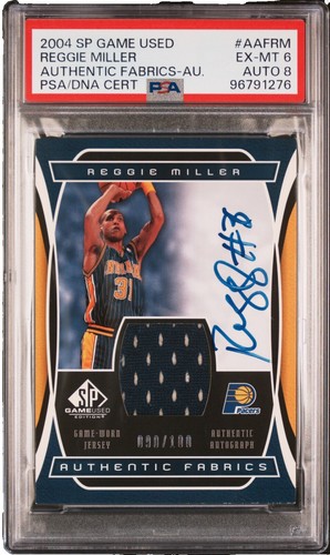 Champion Rara Reggie Miller Pacers Maillot Basketball NBA Jersey Lebron