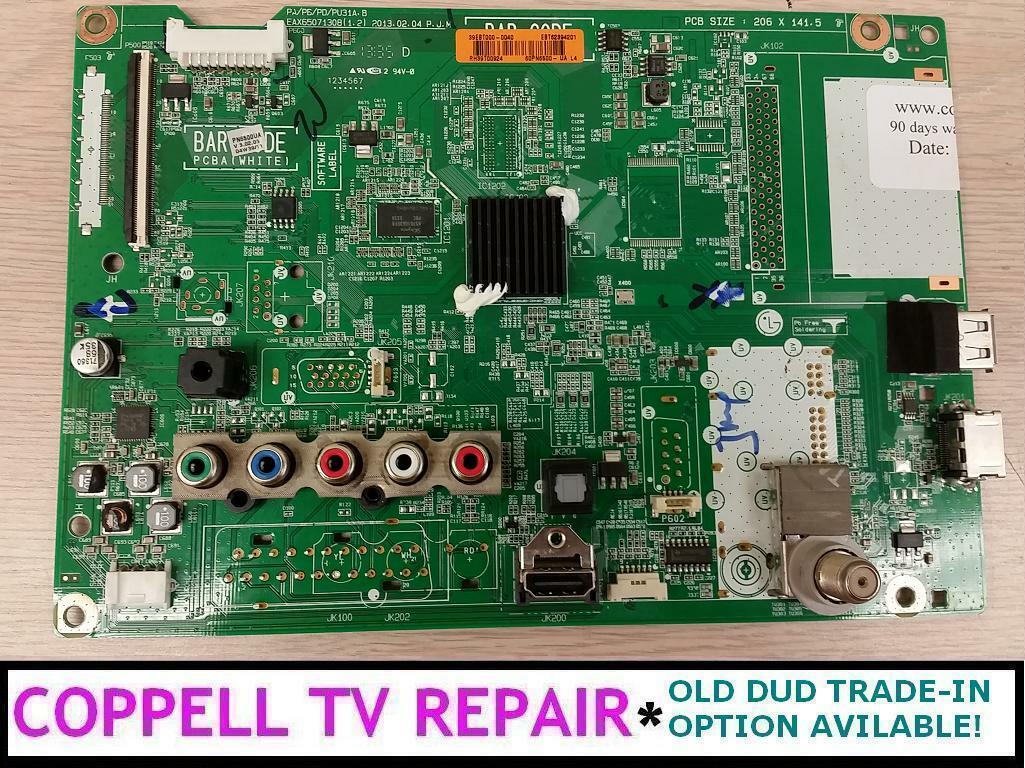 LG 60PN6500-UA MAIN BOARD EBT62394201 EBT62394286 - WORKS