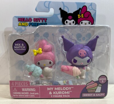 Hello Kitty & Friends 2 Figure Set Sweet & Salty My Melody