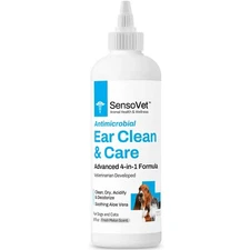 Sensovet Antimicrobial Ear Clean & Care for Dogs and Cats 8 fl. oz.