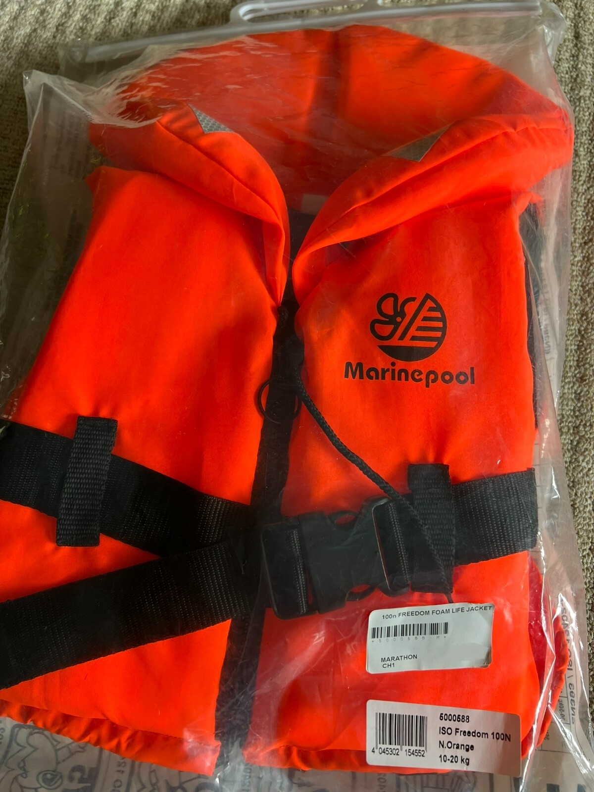 FILA Giubbotto salvagente Marine Pool ISO Freedom 100N N.Orange 10 20 KG 10 20 KG