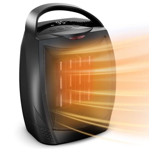 GiveBest Digital Space Heater, 1500W/750W Portable ETL Listed Electric Heater...