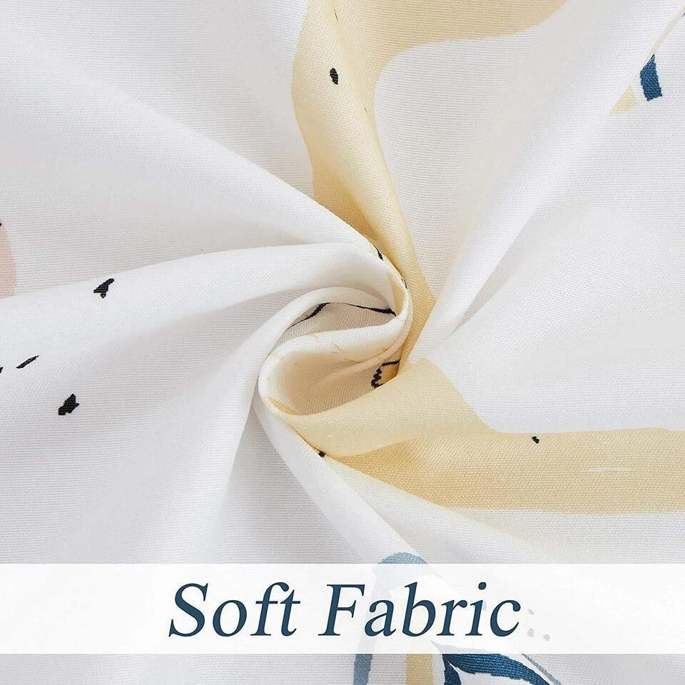 Juego de cortinas hippie de ventana de puerta oscurecida impresas de dinosaurios para niños de 2 piezas 5 7 9 pies Foto 3 de 4