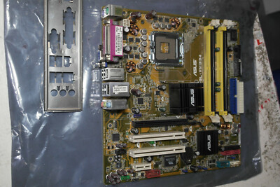 ASUS P5L-VM1394 Sockel 775 DDR2 Mainboard IEE1394 IDE FDD PCI-e PCI I/O Platte