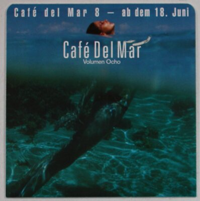 Café Del Mar Vol.Ocho - CD-Divider (No CD!)