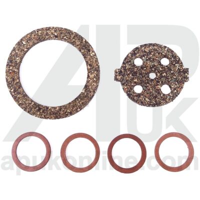 Lot De 3 Joints De Cuve à Carburant En Verre Pour Tracteur - 54x38x4 Mm, Compatible Massey Ferguson TE20/35