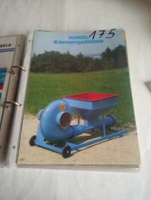 Tractor brochure agricultural machinery brochure, No. 175 other brochures listed