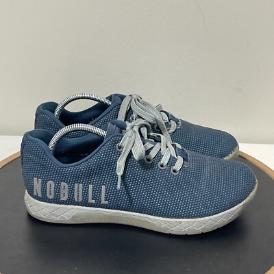 NOBULL SuperFabric Trainer Blue Low Top Sneakers Men 6.5  display picture 2