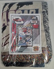 VTG 2000 Dale Earnhardt #3 Tapestry Throw USA Made Cotton NASCAR