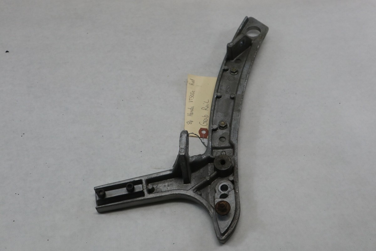 r OEM Honda Motorcycle Grab Rail LEFT 1986 VT 500C Shadow Red