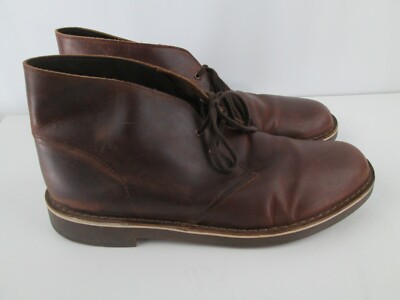Clarks Desert Chukka Boots Mens Size 13 Brown Bushacre Leather 15522
