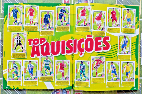 Album PANINI FUTEBOL 2014-15 PRIMEIRA LIGA SET COMPLETO 406 compresi adesivi - Foto 10 di 14