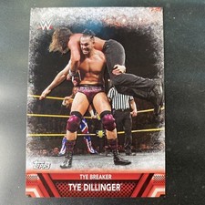 2017 Topps WWE Then Now Forever Finishers Signatures Moves #F-43 Tye Dillinger 