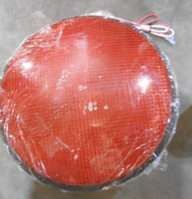 New 12'' Red Traffic Light Signal Dialight 433-1210-003X
