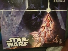 Star Wars Disney Socks 12 pairs 12 Days of Socks Set size 6-12