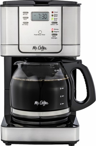 Mr. Coffee - 12-Cup Coffee Maker with 