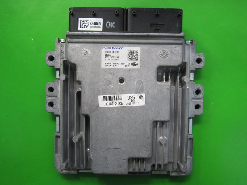 ECU Engine Control Unit Kia Sportage 1.6CRDI 39100-2U935 ECU Engine Control Unit Kia Sportage 1.6CRDI 39100-2U935