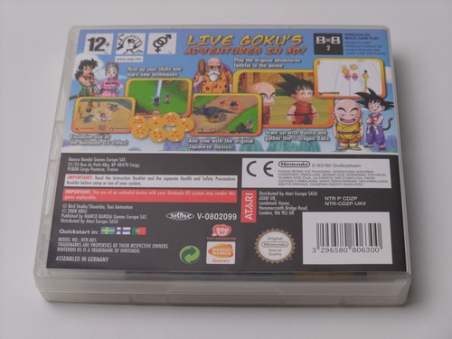 Dragon Ball: Origins - UKV Nintendo DS NDS Complete in Box CIB - Picture 3 of 3