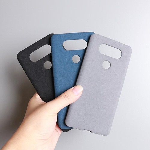 Do LG G6 G7 G8 G8s G8X Q6 Q7 Q8 RockSand Matowe gumowe silikonowe etui tylna pokrywa - Zdjęcie 6 z 27