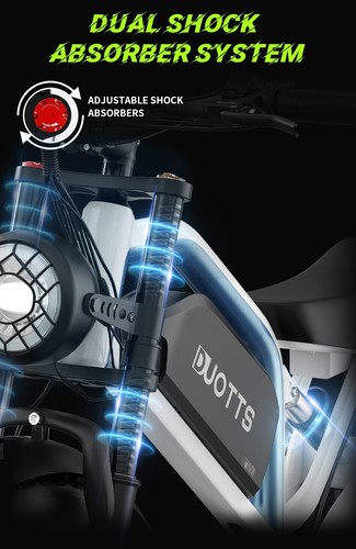 2025 New E-mountain bike DUOTTS N26 Ebike 26inch Fat Tire 1500VV Motor 48V20Ah - Picture 11 of 13