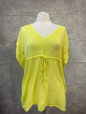 Old Navy Women's Yellow Swim Cover Up Size S