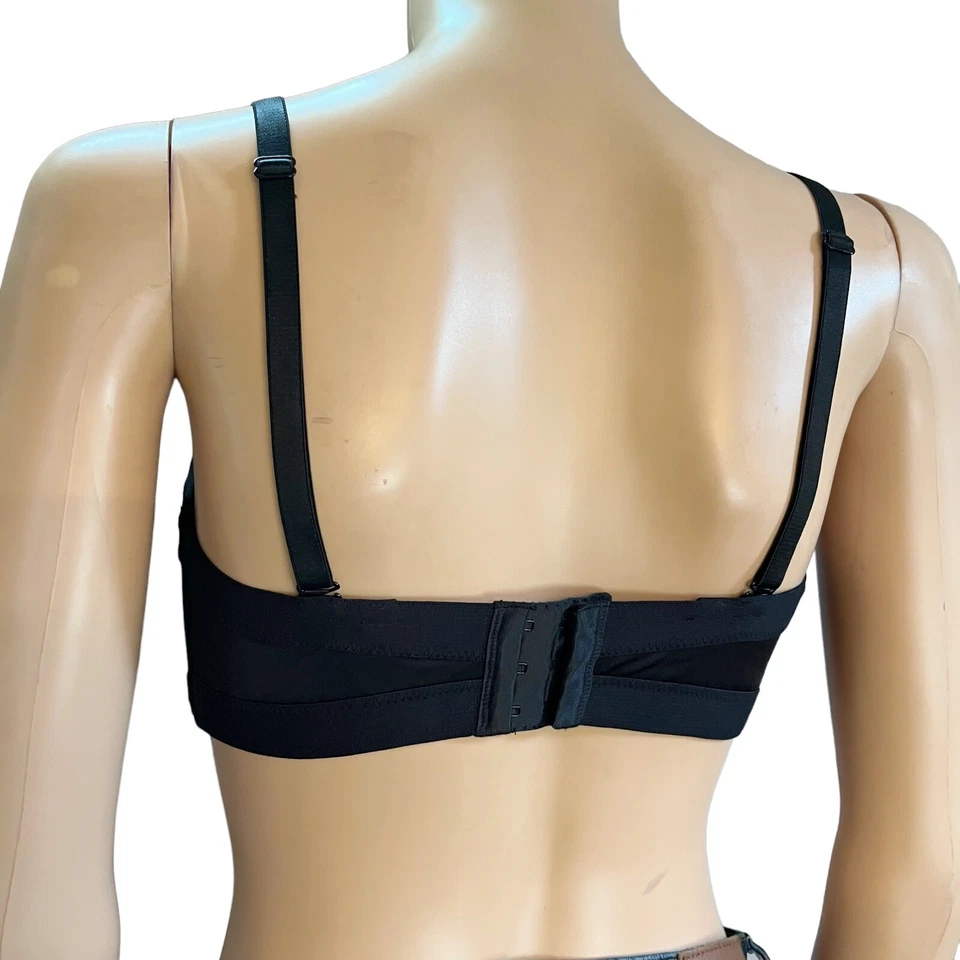 Natori Private Luxuries Maternity Strapless Bra Nursing Multiway Black 34C - Image 4 of 4