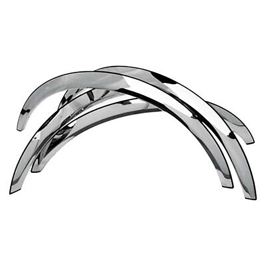 メルセデスベンツ　W201 84〜89 フェンダー　トリム　アーチ　モール for:1989-1993 Mercedes C-class W201 190E Stainless Fender Trim 4Pc