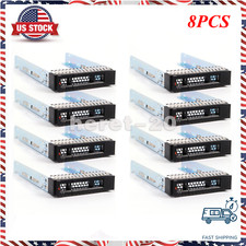 8PCS 2.5" SAS SATA Drive Caddy Tray for IBM X3550 X3650 M5 00E7600 L38552
