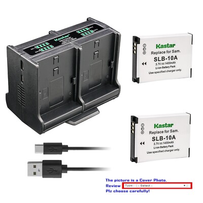 Kastar Battery Quadruple Charger for WASPcam 9905 Wi-Fi, 9906 CAMO