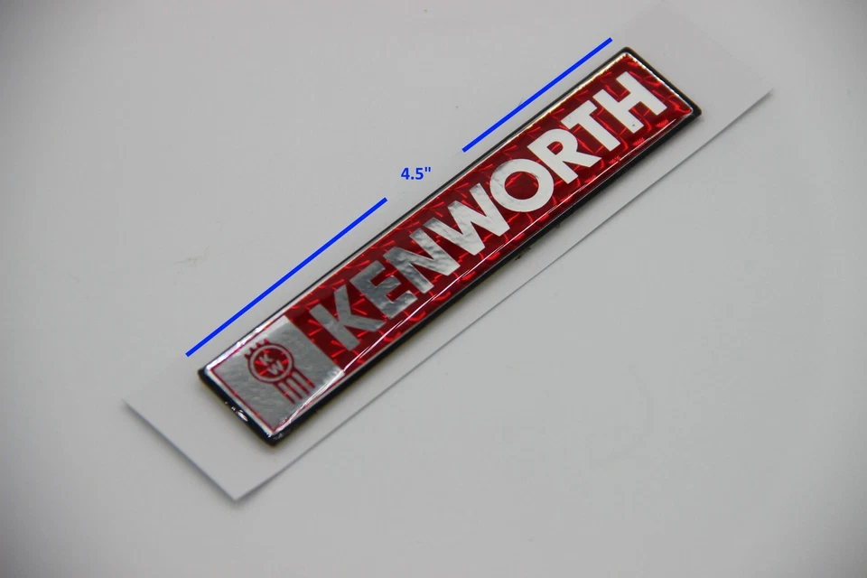 Se adapta a la guantera Kenworth emblema logotipo y bisel 4,5" Foto 4 de 4