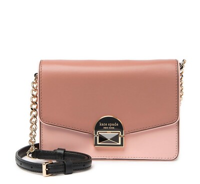 NWT Kate Spade Leather Two Tone Crossbody Bag