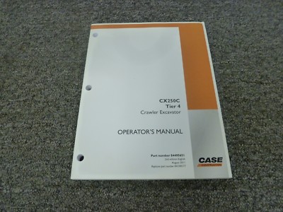 Case CX250C Tier 4 Crawler Excavator Owner Operator Maintenance Manual xz