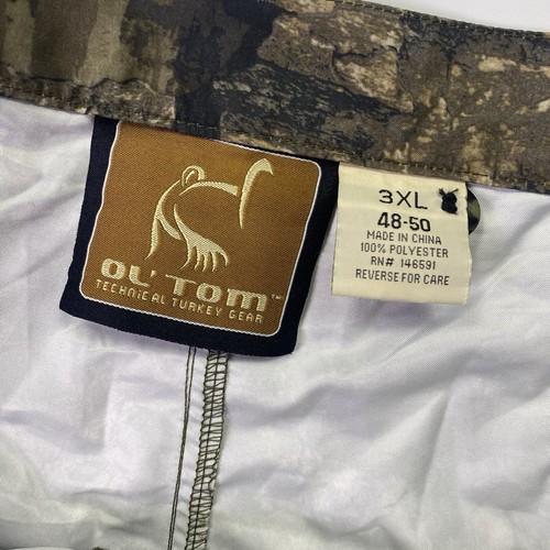 Drake Ol Tom Realtree Mens 3XL (48-50) Padded Knee Timber Turkey Hunting Pants - Picture 11 of 14