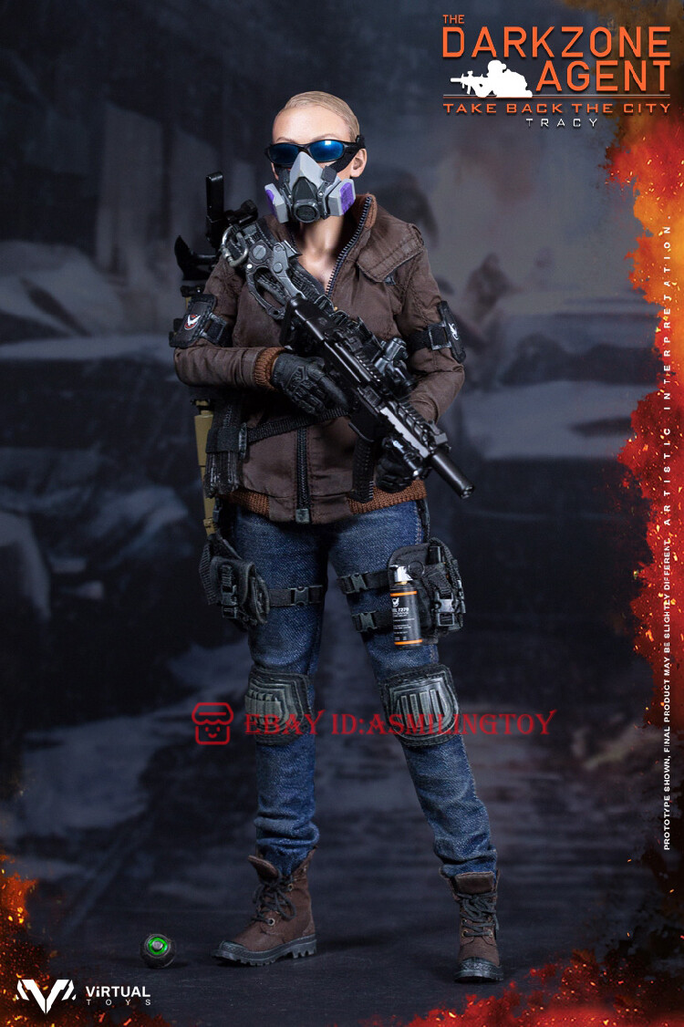 VTS DARKZONE AGENT フィギュア 1/6 1/6 VTS Toys VM-019 THE DARKZONE AGENT TRACY Action Figure