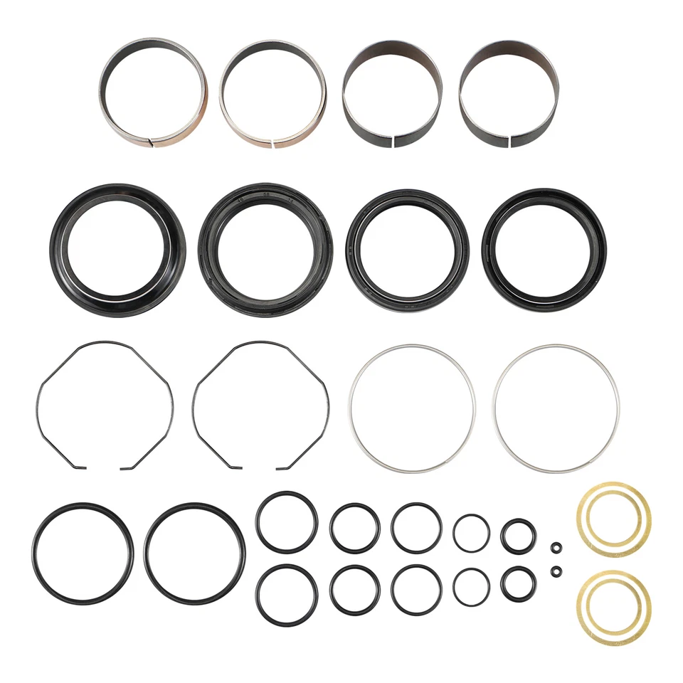 Front Fork Seals Kit For Yamaha YZ125 YZ250 1996-2003 YZ250F YZ 426F 2000-2002 - Image 3 of 4