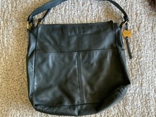 Margot New York Black 100 Leather Shoulder Bag
