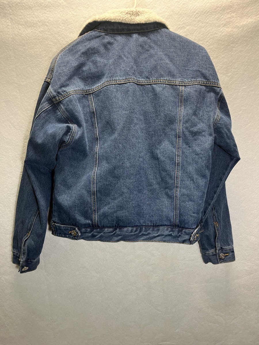Love Tree Denim Women's Sherpa Lined Long Sleeve Jacket Size S | eBay