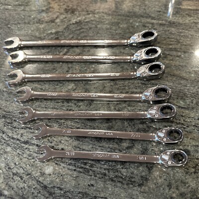 Snap-On soxrr707a Ratcheting Reversible Set 3/8-3/4” | eBay