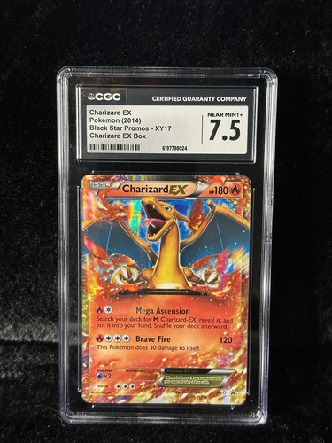 Charizard-EX graded CGC 7.5 for sale on eBay